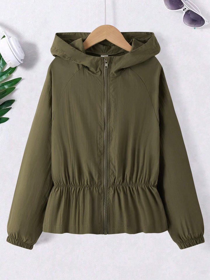SHEIN kabát, khaki