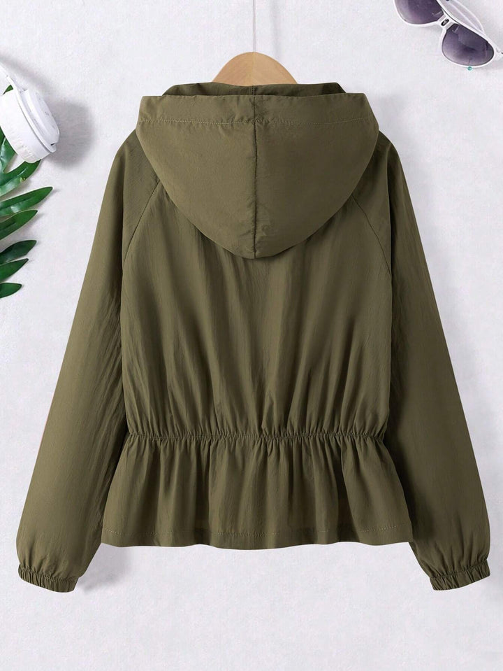 SHEIN kabát, khaki