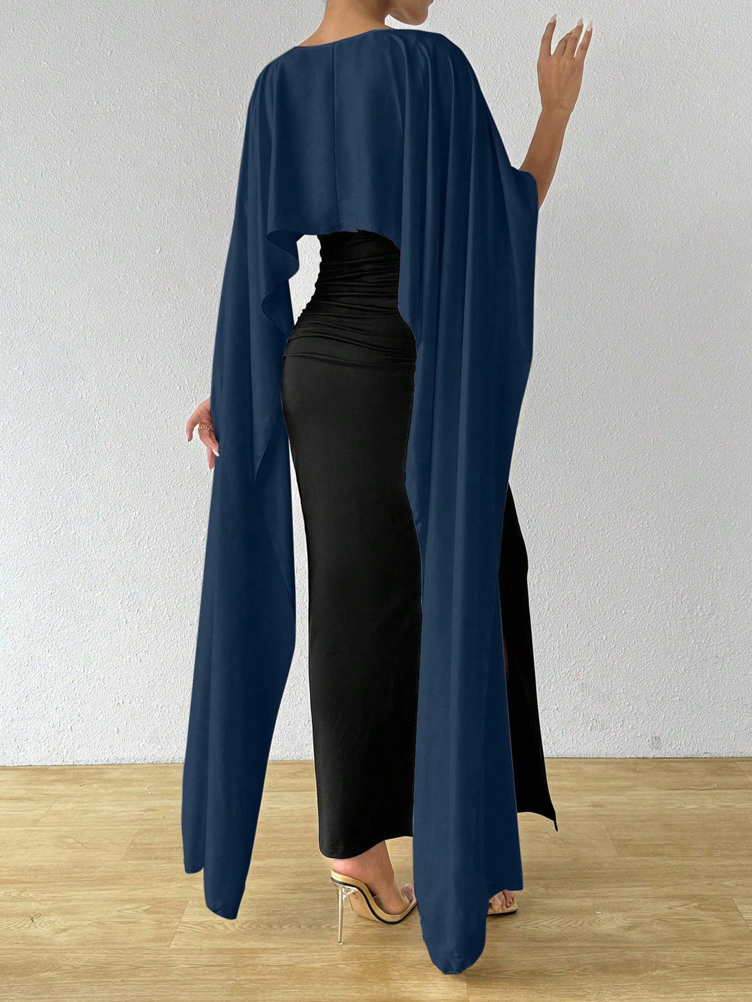 Rochie midi SHEIN, albastru