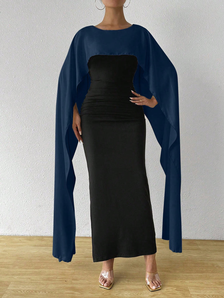 Rochie midi SHEIN, albastru