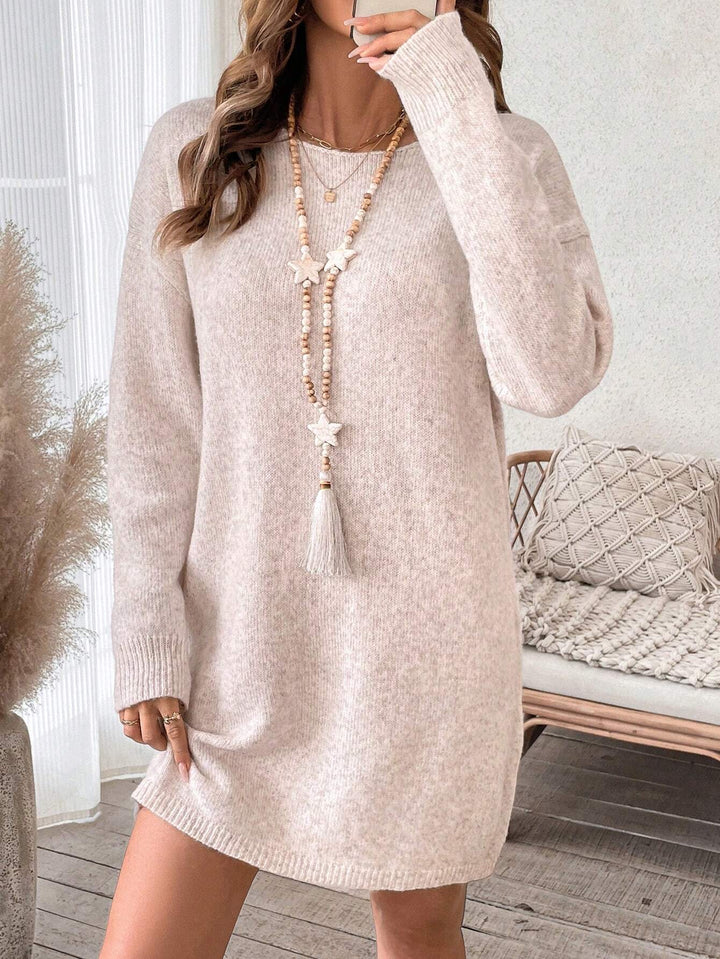 Rochie mini SHEIN, crem