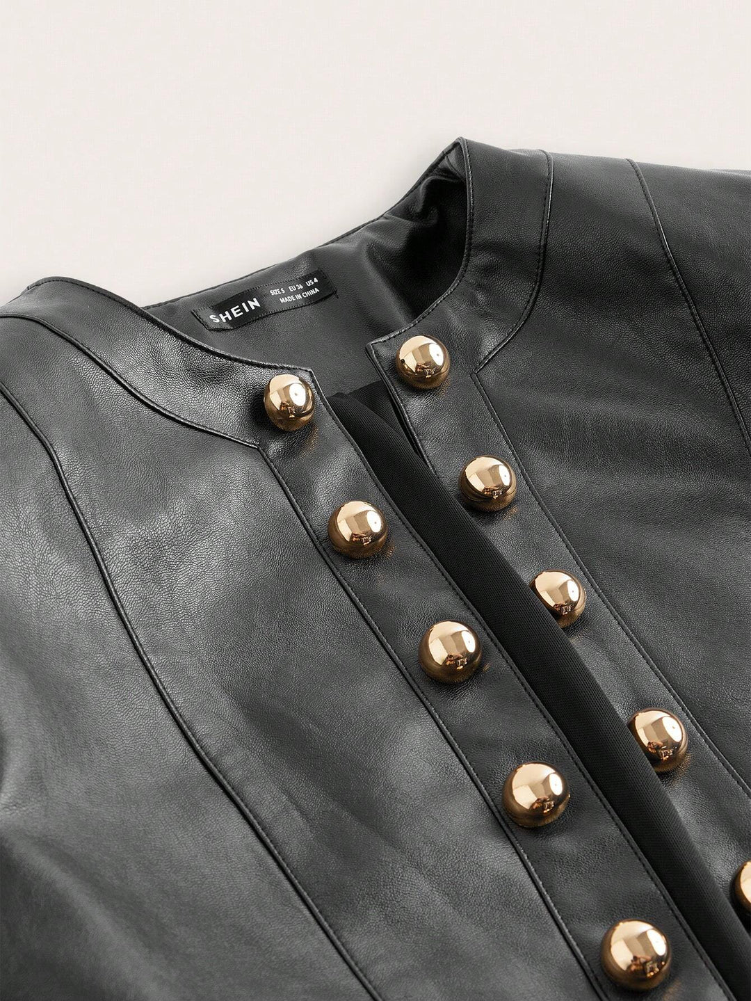 SHEIN Jacket, Black