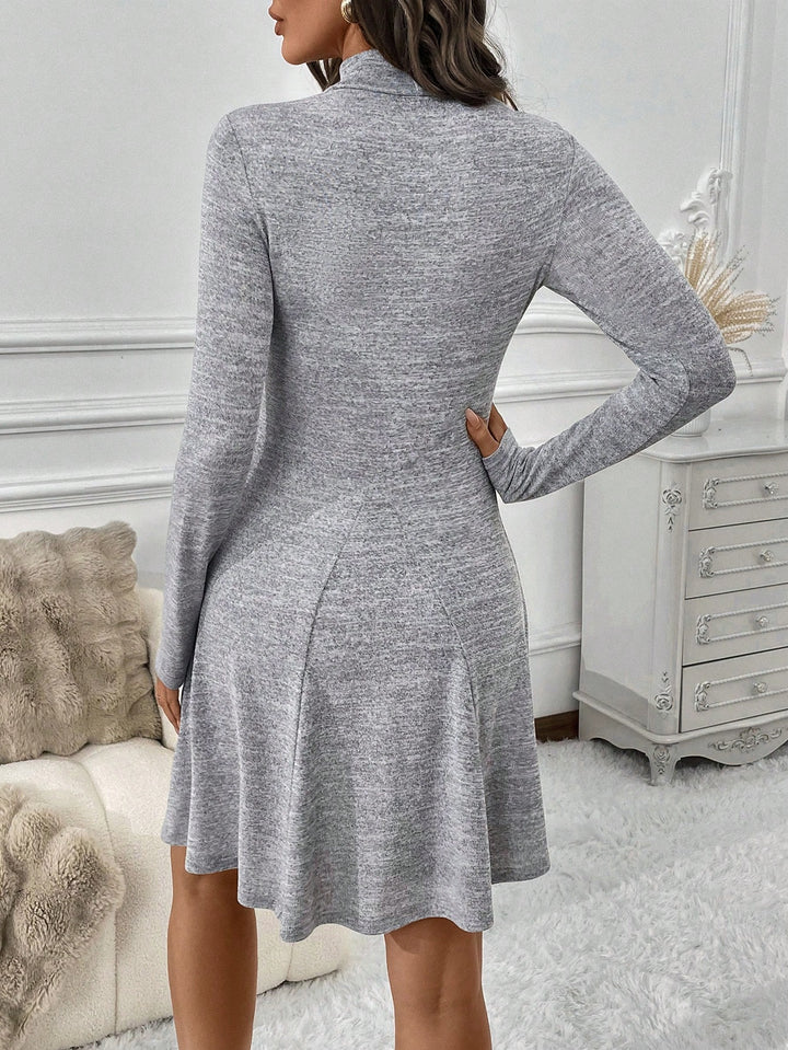 SHEIN szürke miniruha