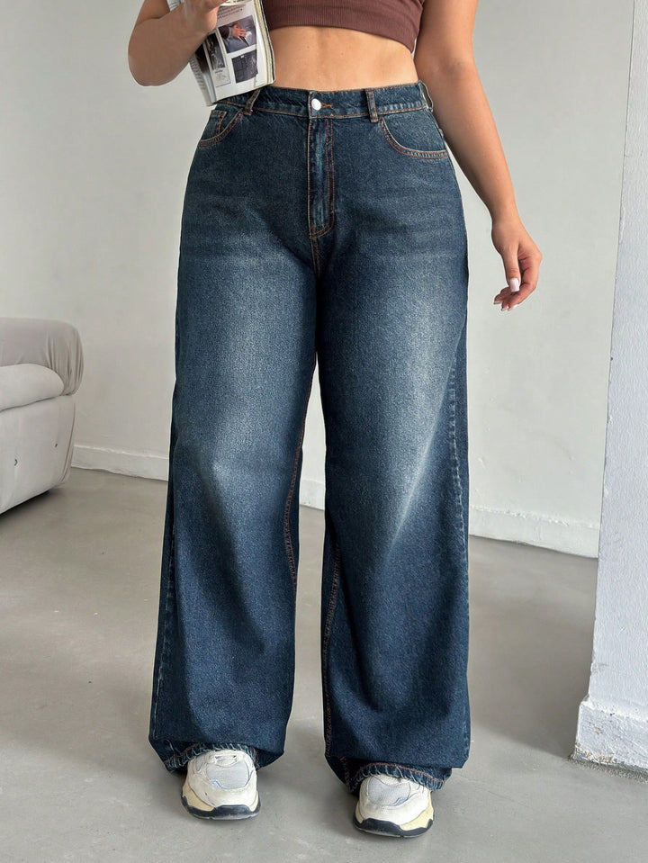 Jeans SHEIN, albastru