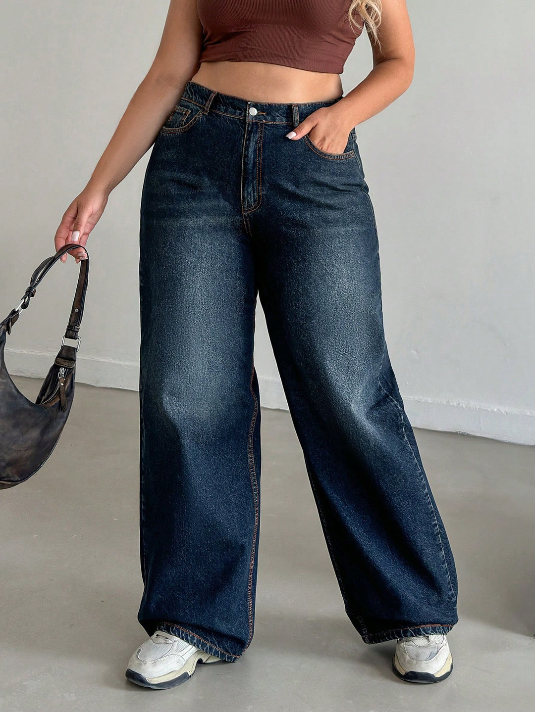 Jeans SHEIN, albastru