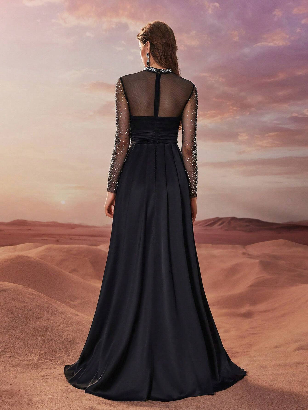 Rochie de ocazie SHEIN, negru