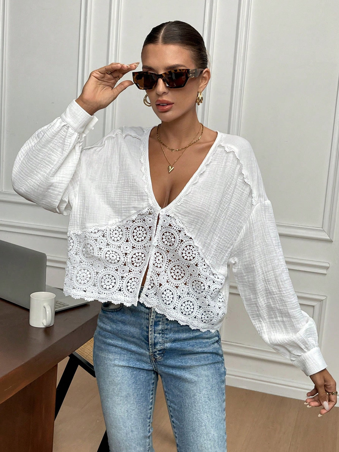 SHEIN ing, fehér