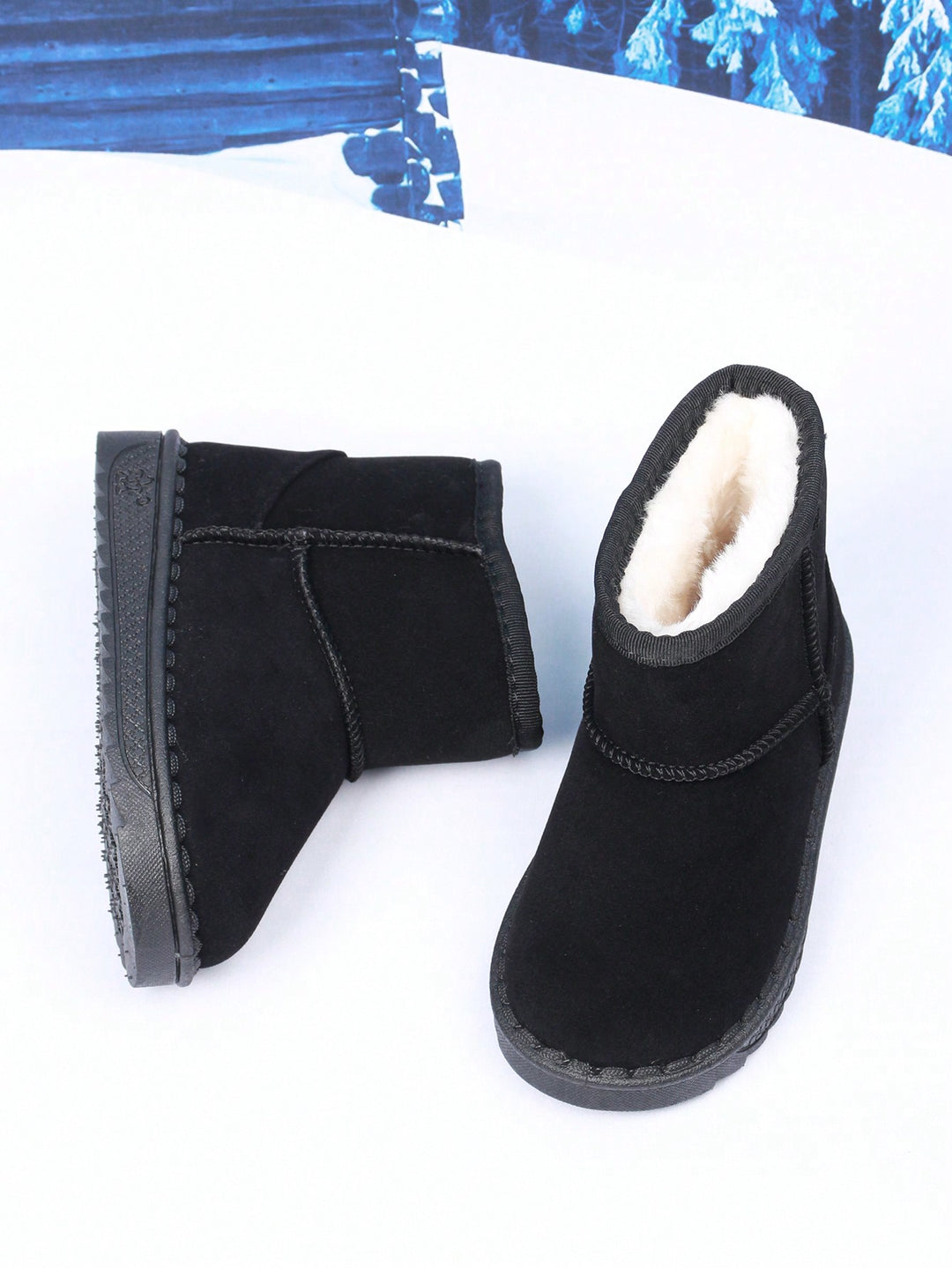 SHEIN Csizma, fekete