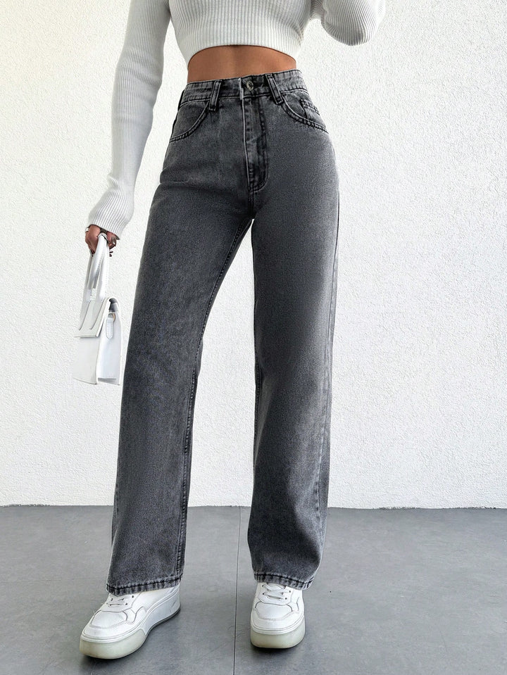 Jeans SHEIN, gri
