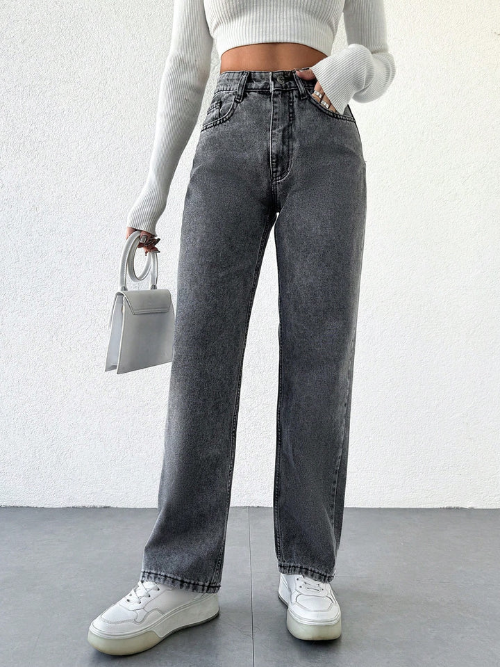 Jeans SHEIN, gri