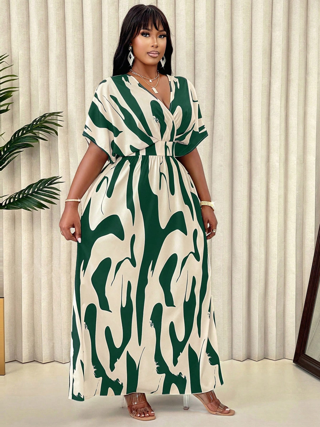 Rochie SHEIN, verde