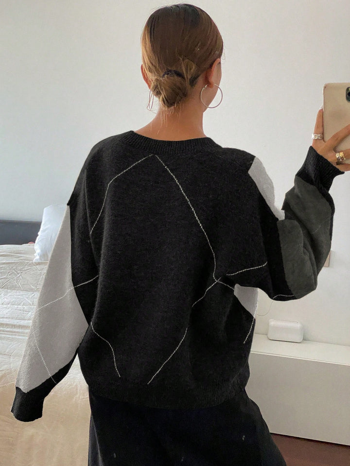 Pulover SHEIN, negru