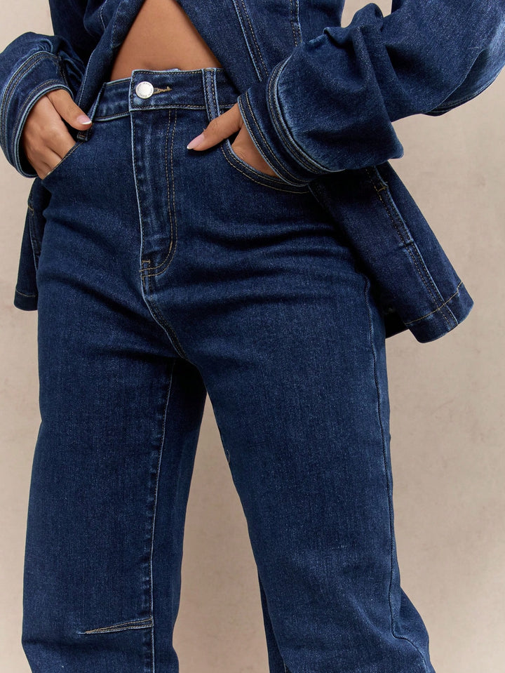 Jeans SHEIN, albastru