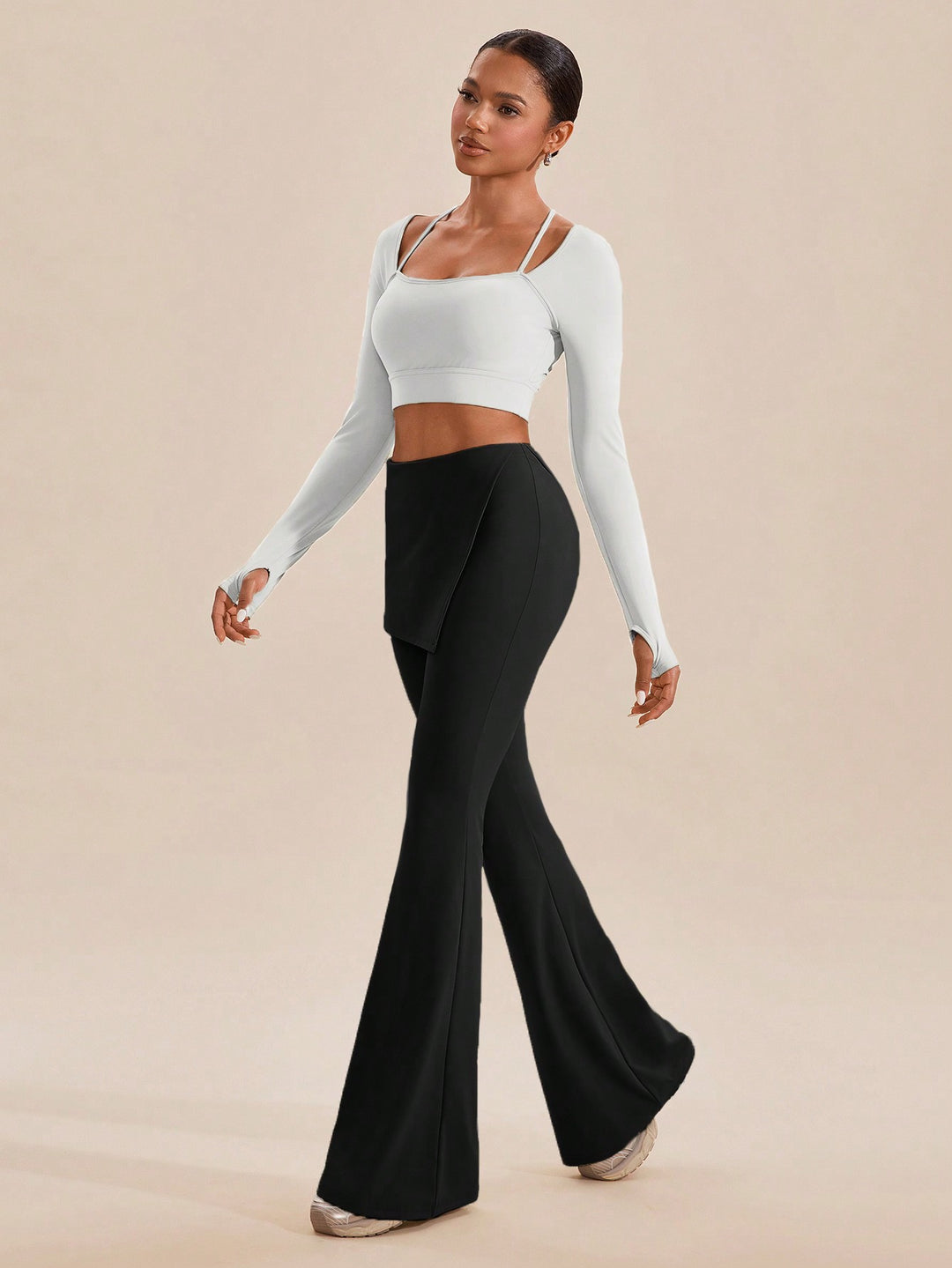 Pantaloni SHEIN, negru