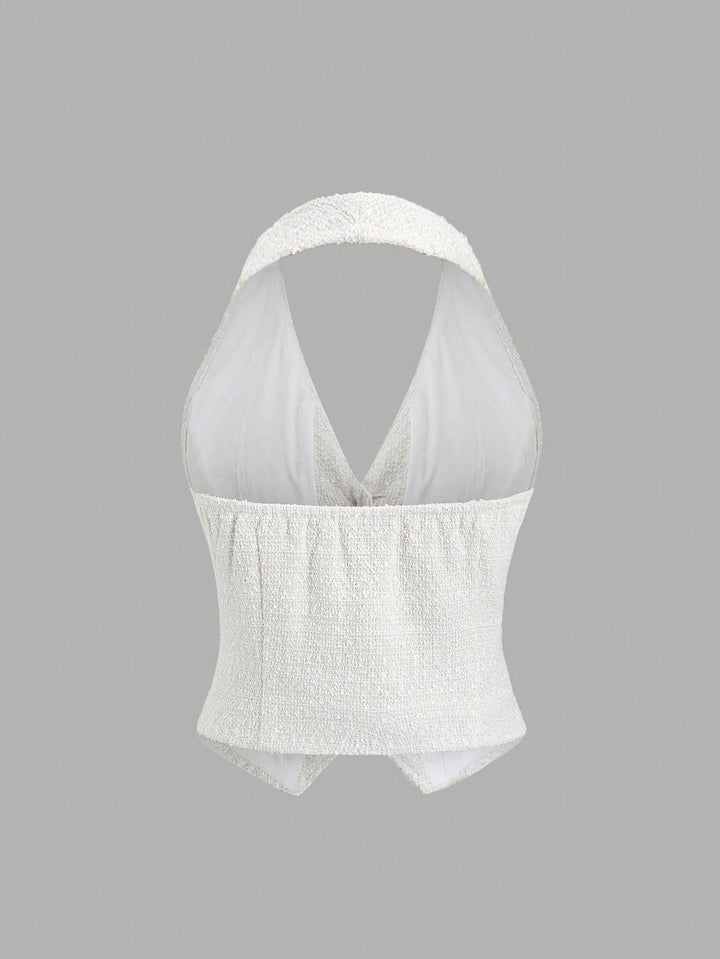 Sacou SHEIN, alb