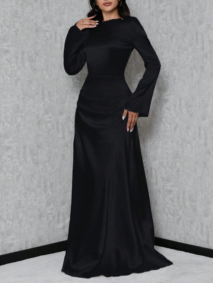 Rochie maxi SHEIN, negru