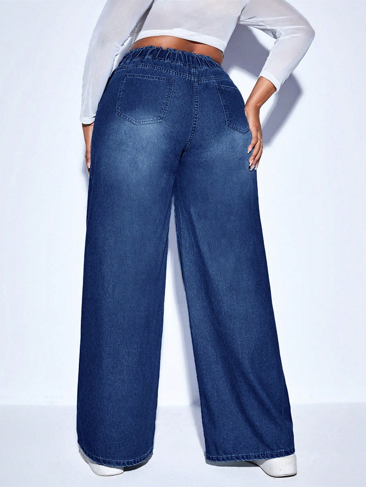 Farmernadrág SHEIN, kék