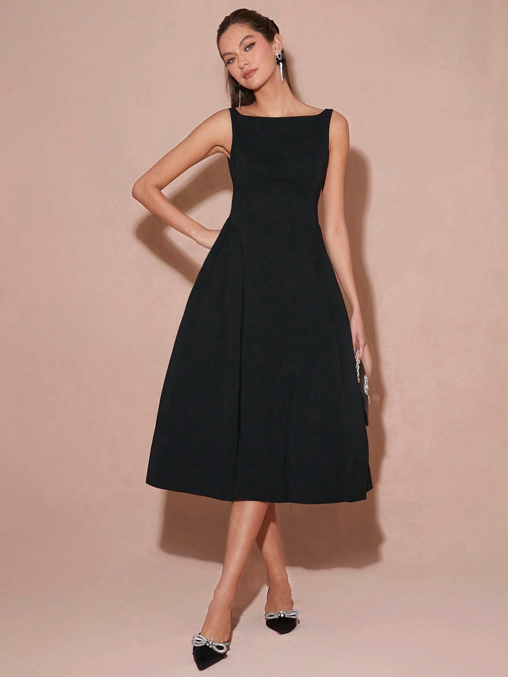 Rochie midi SHEIN, negru