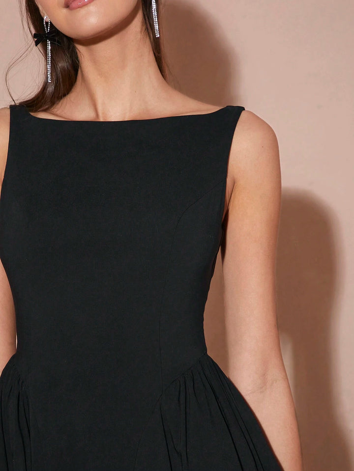 Rochie midi SHEIN, negru