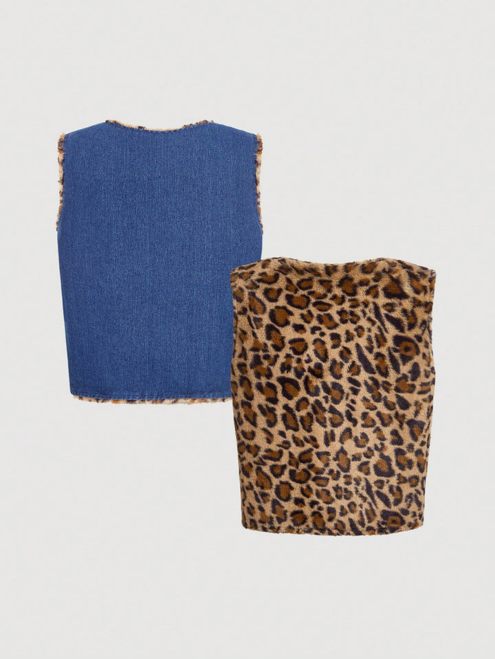 Jachetă denim SHEIN, mix culori