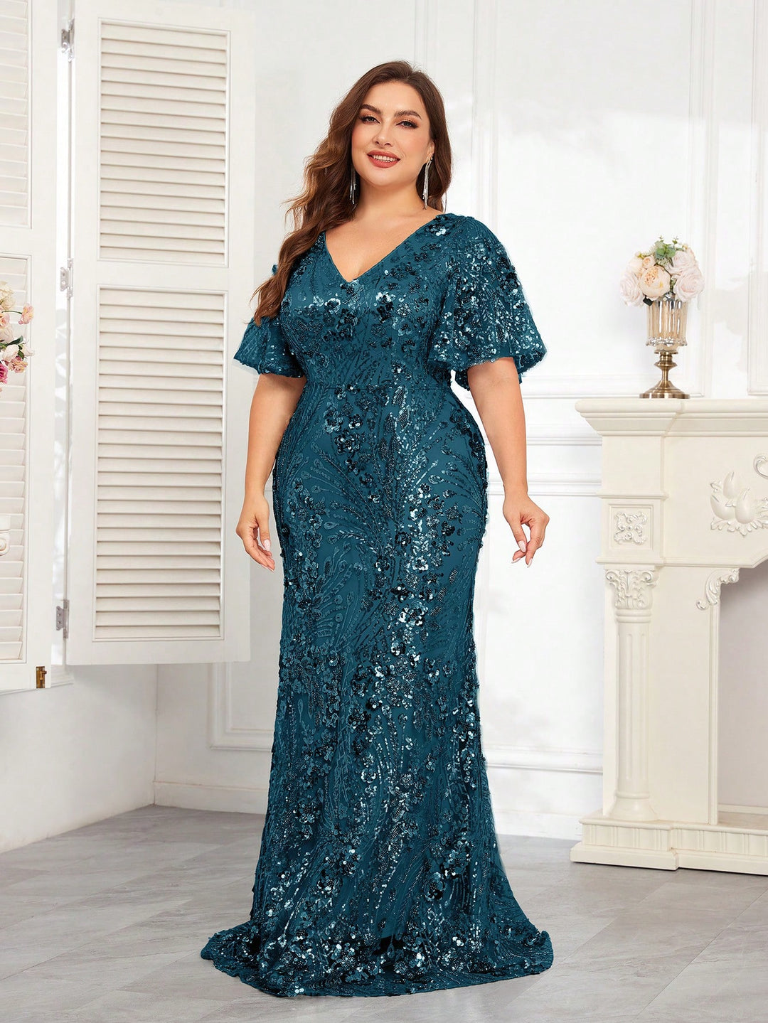 Rochie SHEIN, turcoaz