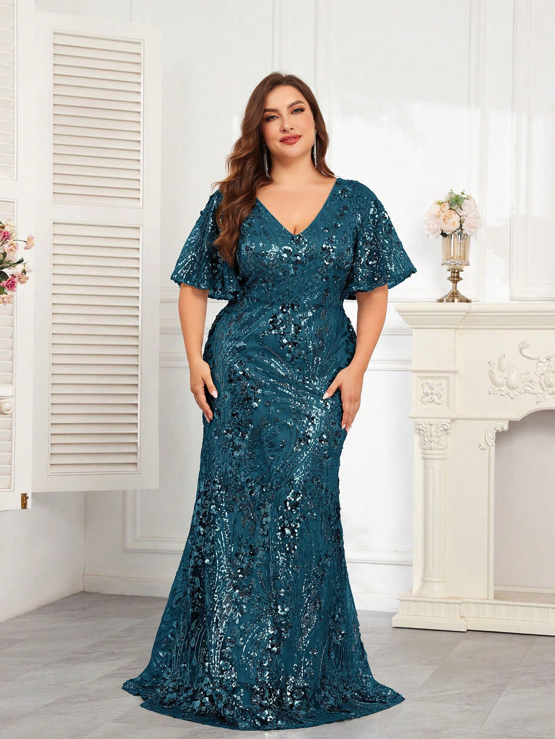 Rochie SHEIN, turcoaz