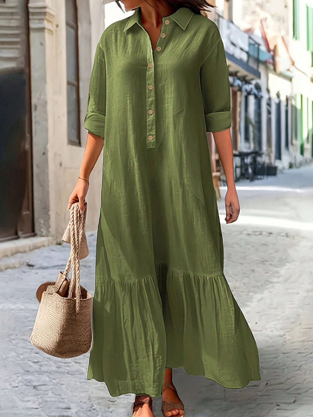 Rochie SHEIN, verde