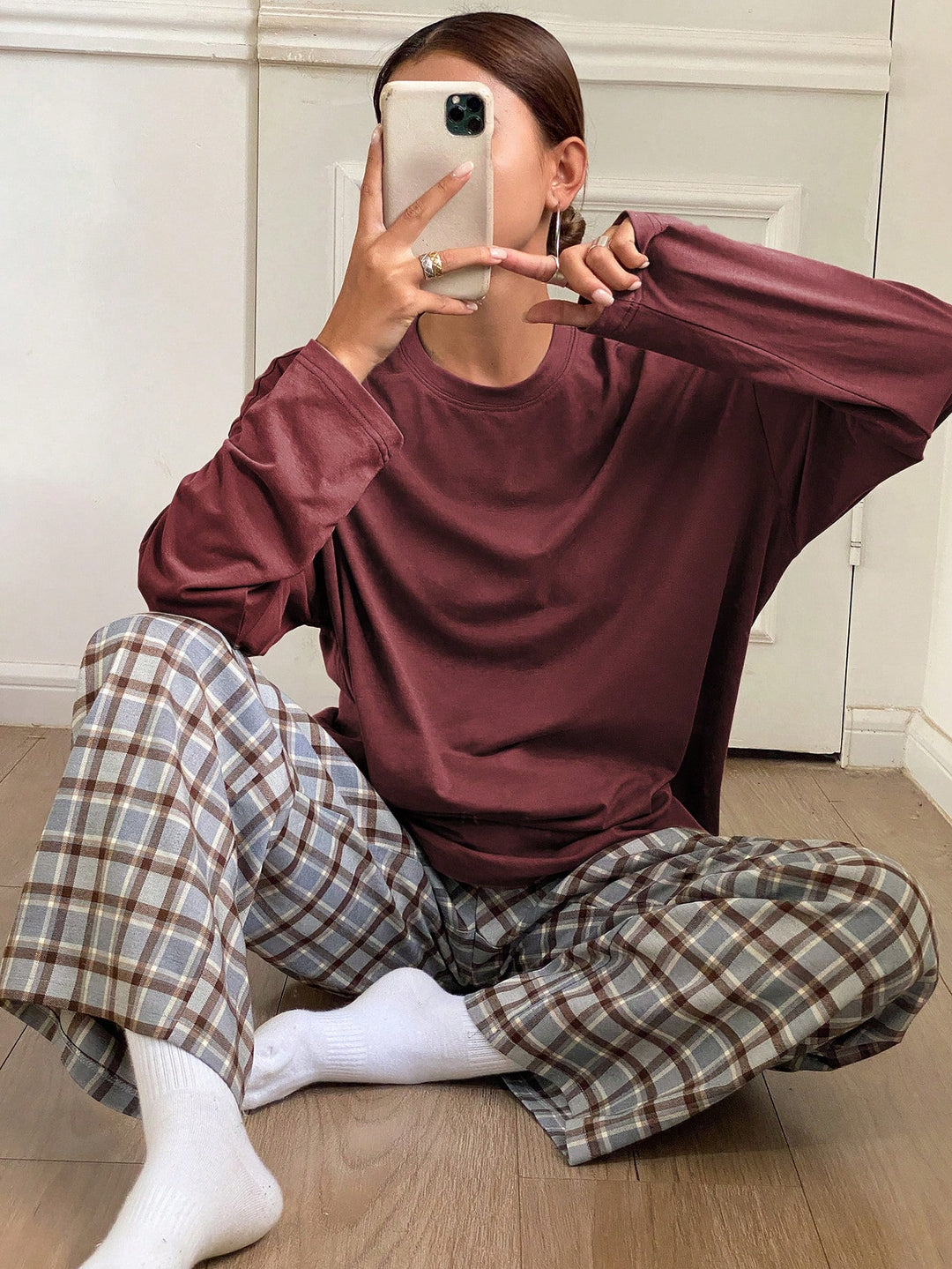 Compleu pijamale SHEIN, mix culori