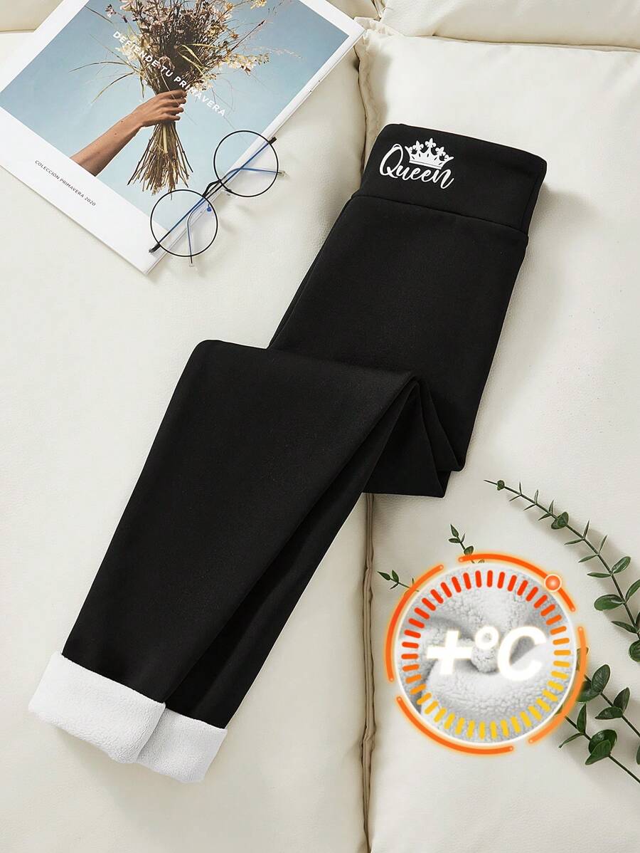 Leggings SHEIN, fekete