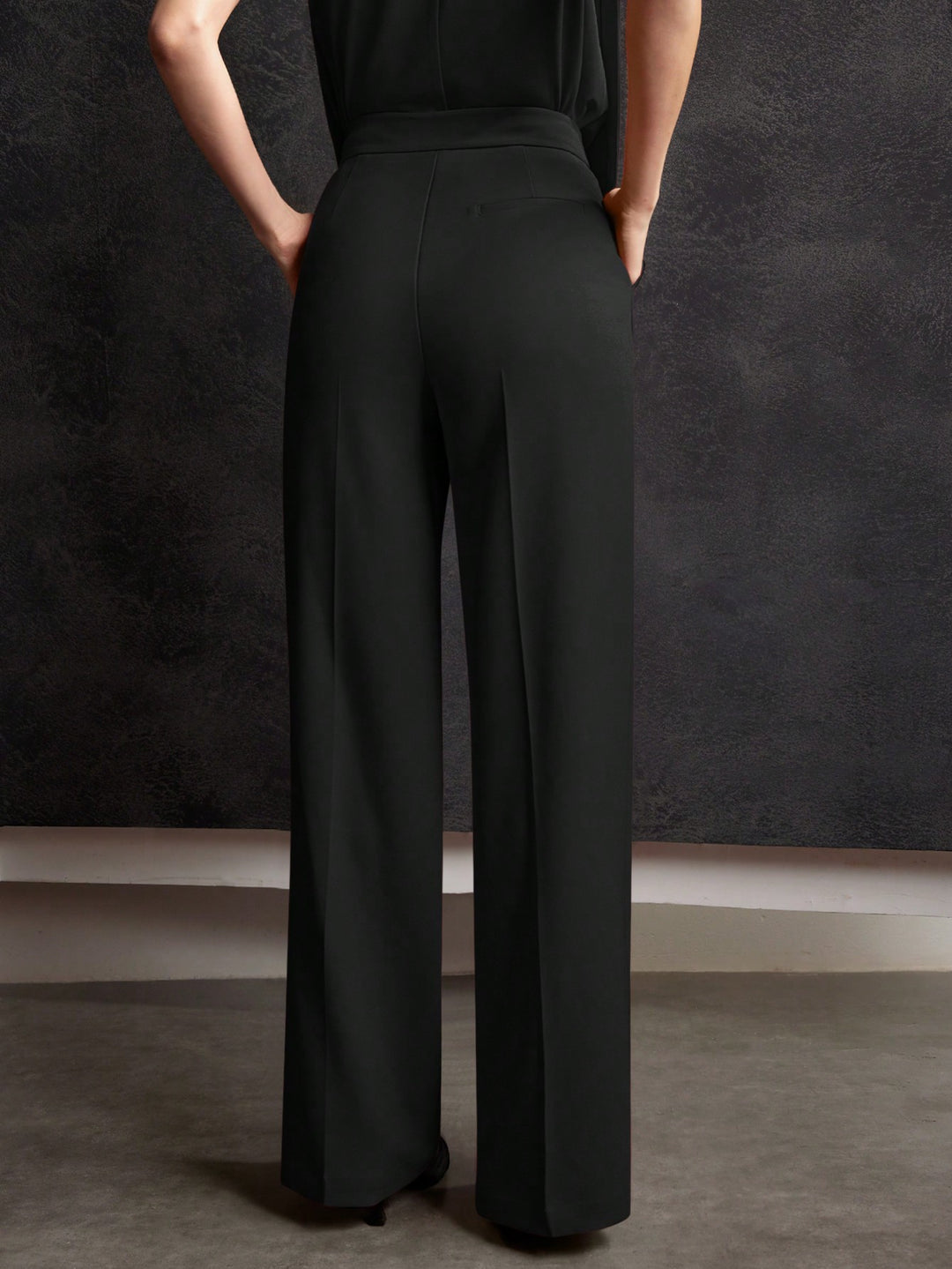 Pantalon SHEIN, negru