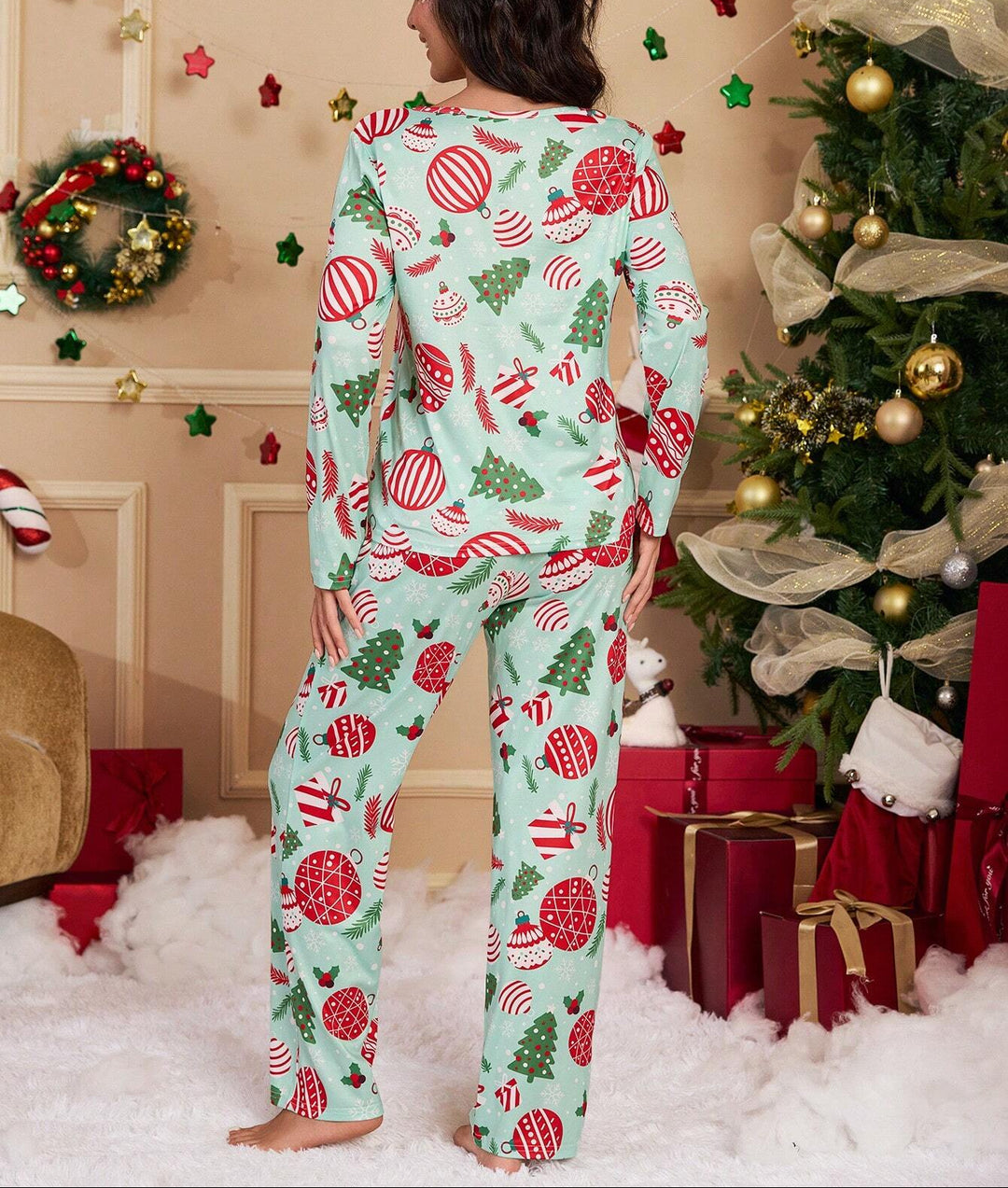 Compleu pijamale SHEIN, mix culori