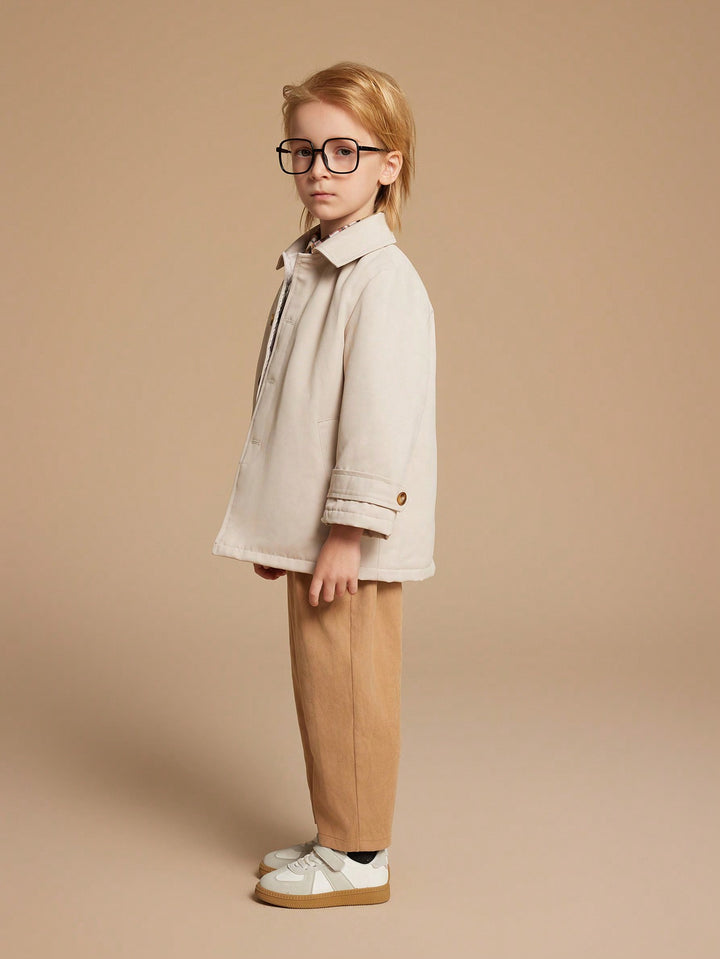 SHEIN kabát, khaki