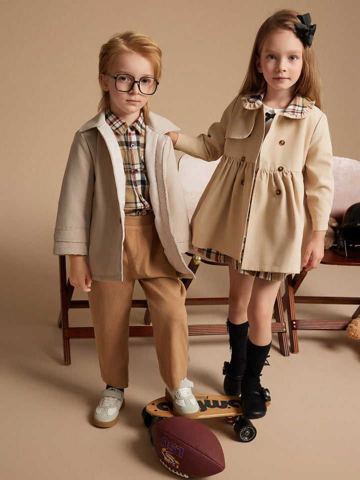 SHEIN kabát, khaki