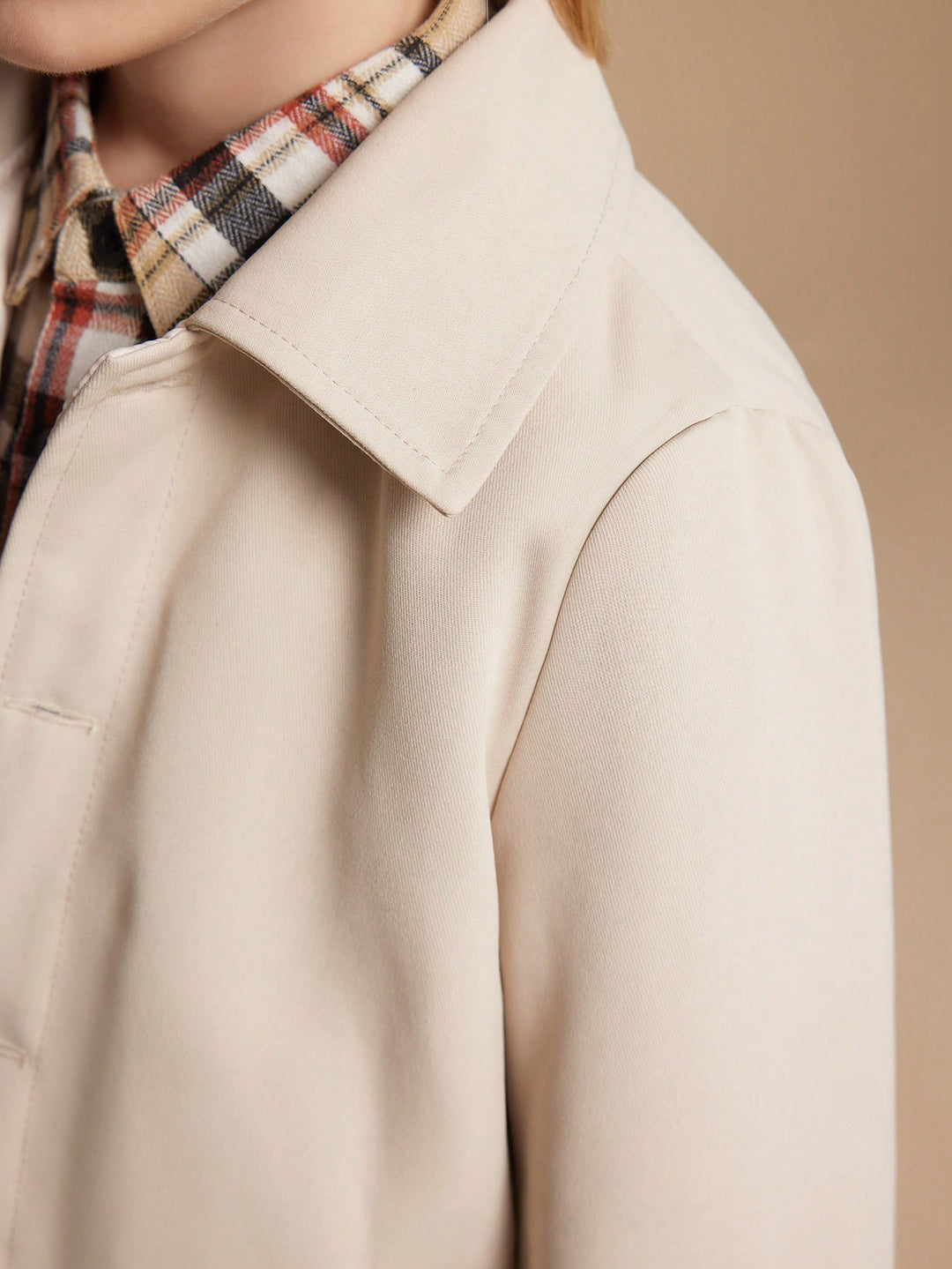 SHEIN kabát, khaki