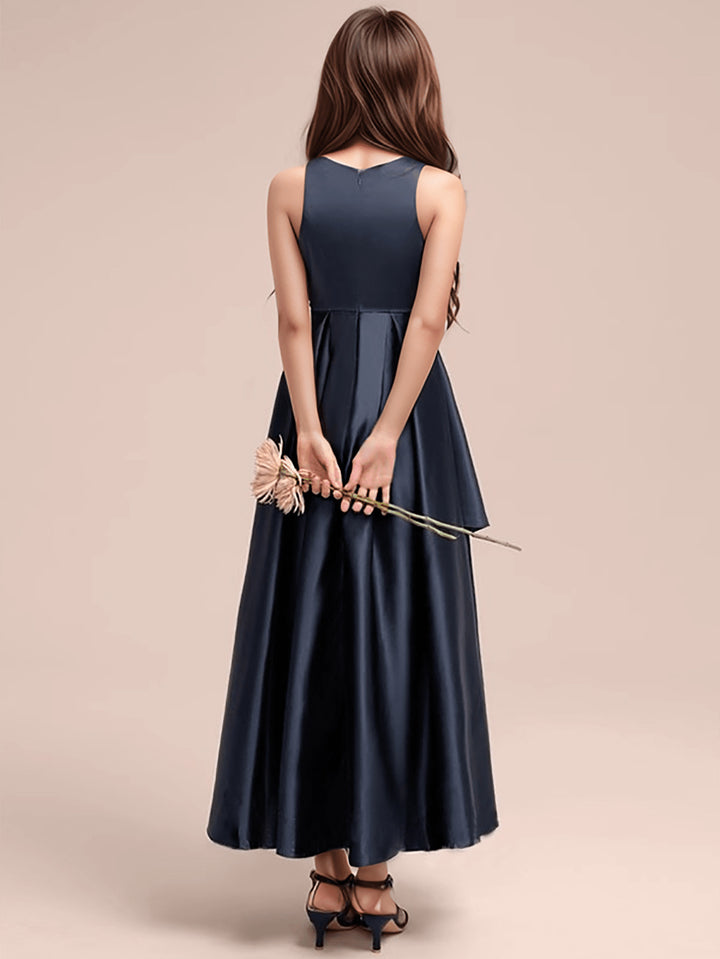SHEIN Elegáns hosszú ruha, kék