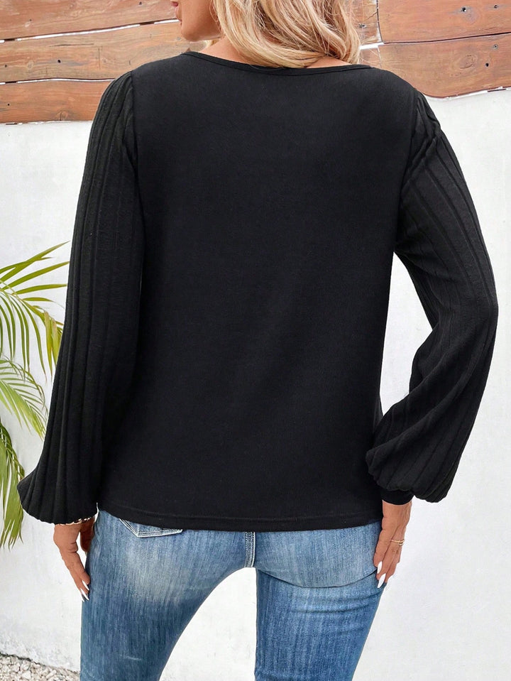 SHEIN blúz, fekete