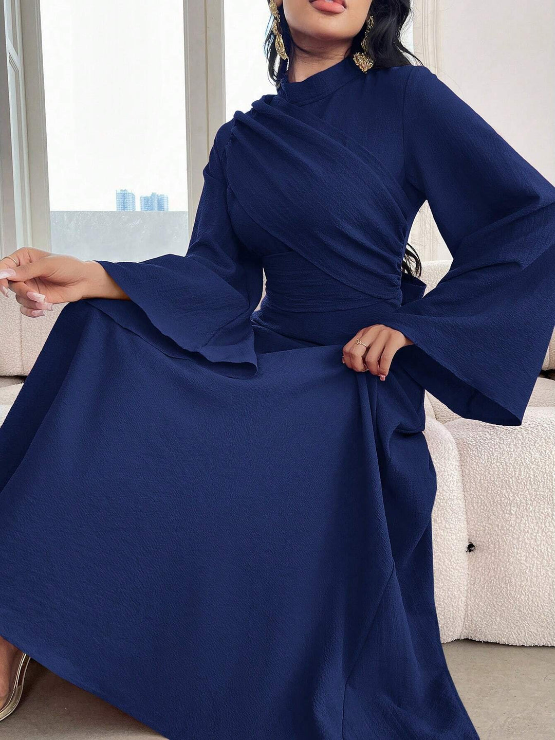 Rochie maxi SHEIN, albatsru