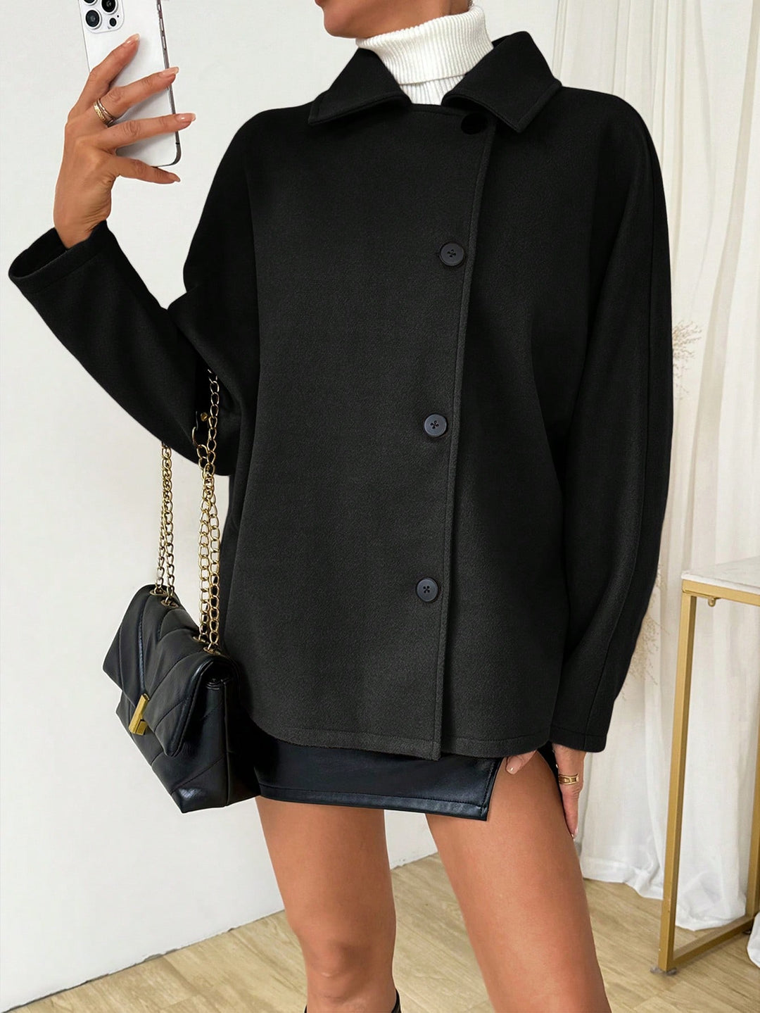 Palton SHEIN, negru