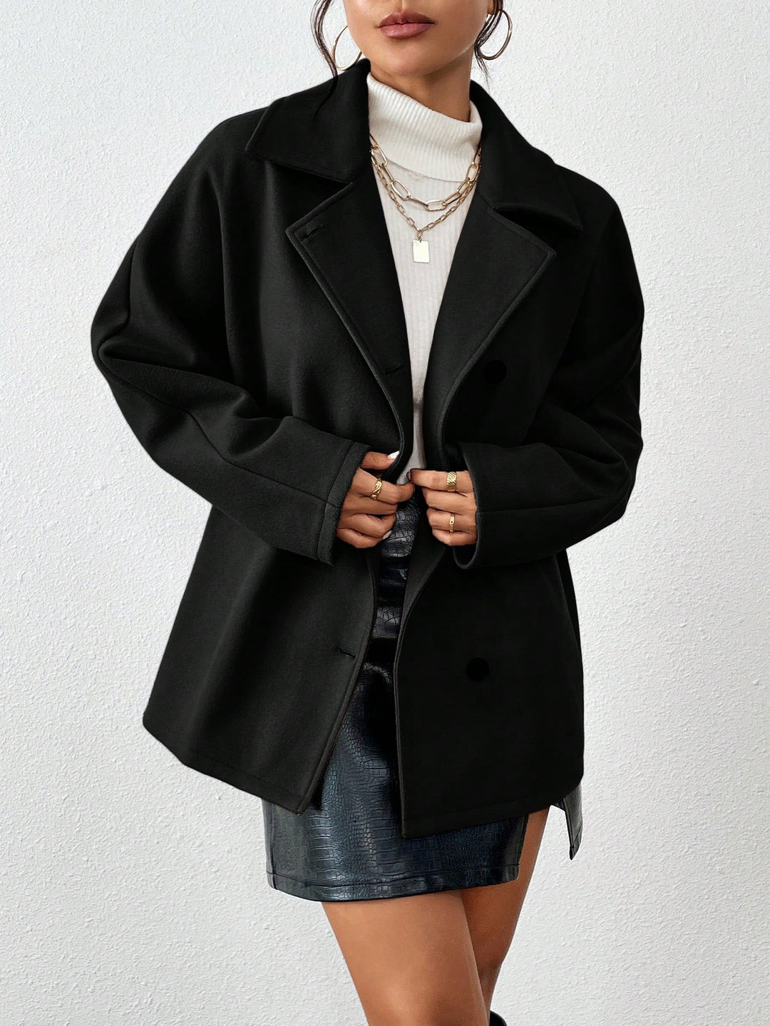 Palton SHEIN, negru