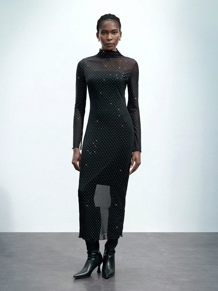 Rochie maxi SHEIN, negru