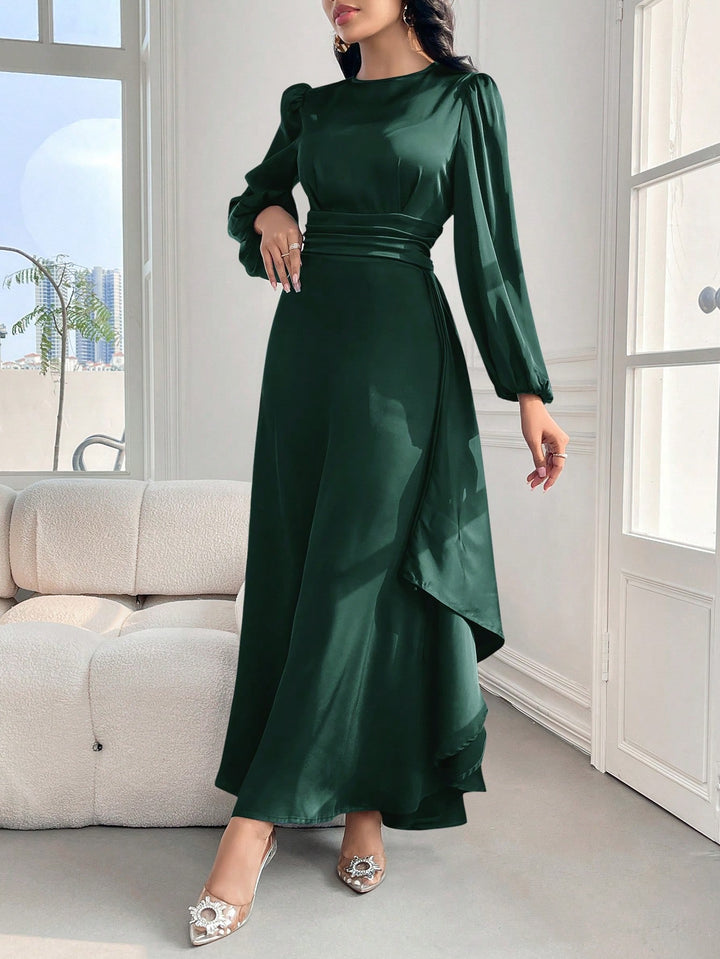 Rochie maxi SHEIN, verde