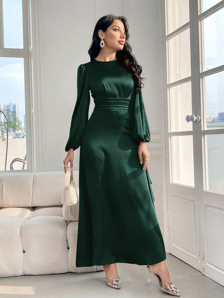 Rochie maxi SHEIN, verde