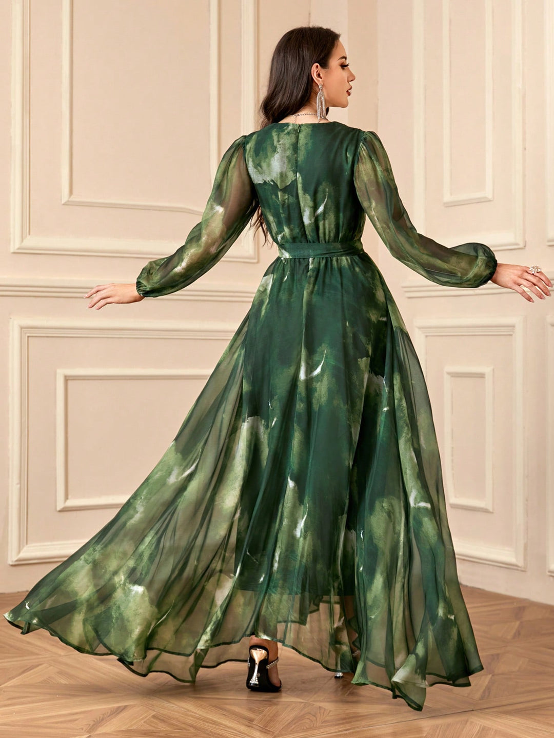 Rochie SHEIN, verde