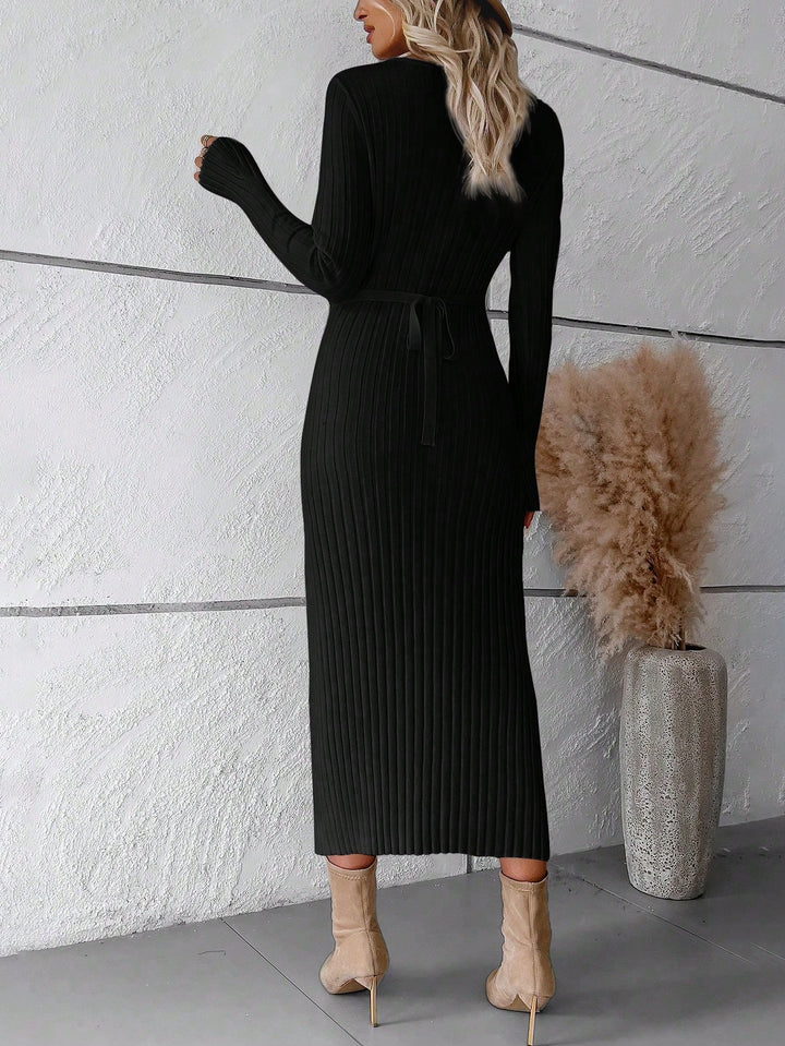 Rochie maxi SHEIN, negru