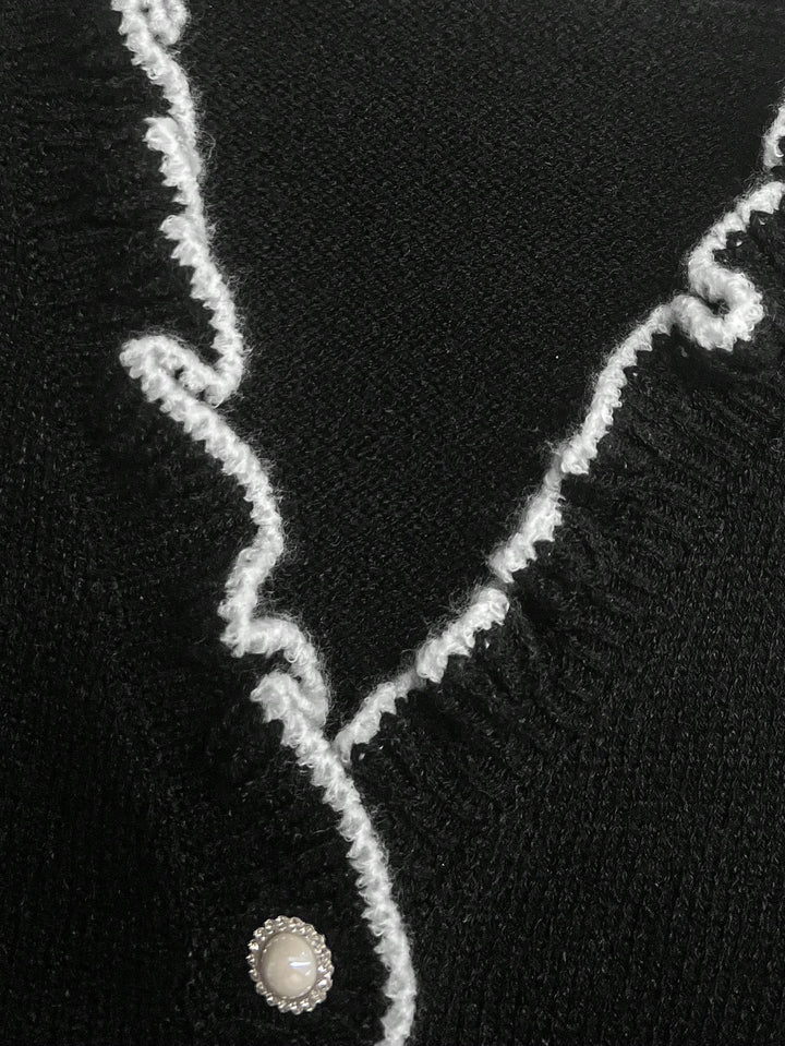 Cardigan SHEIN, negru