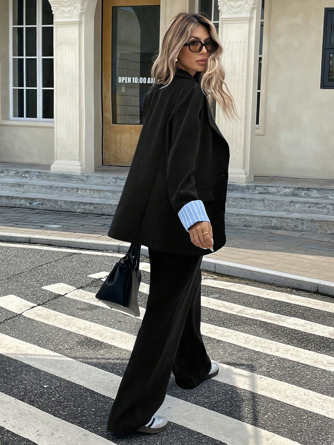 Costum SHEIN, negru