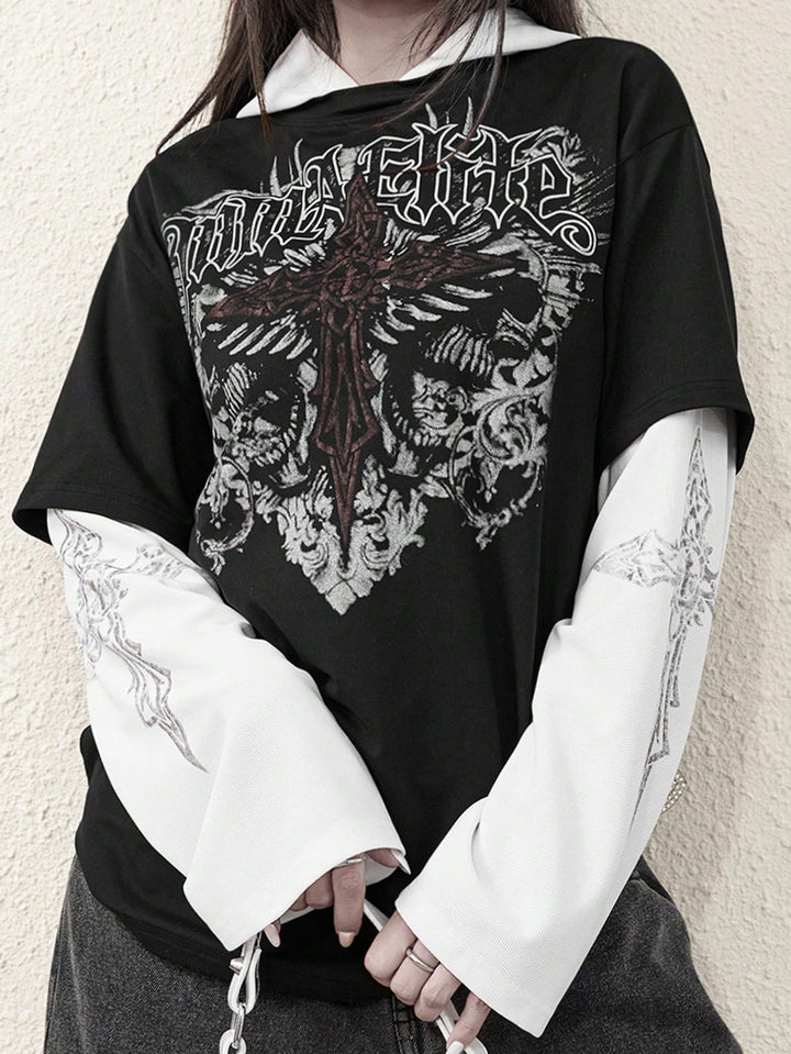 Tricou SHEIN, negru