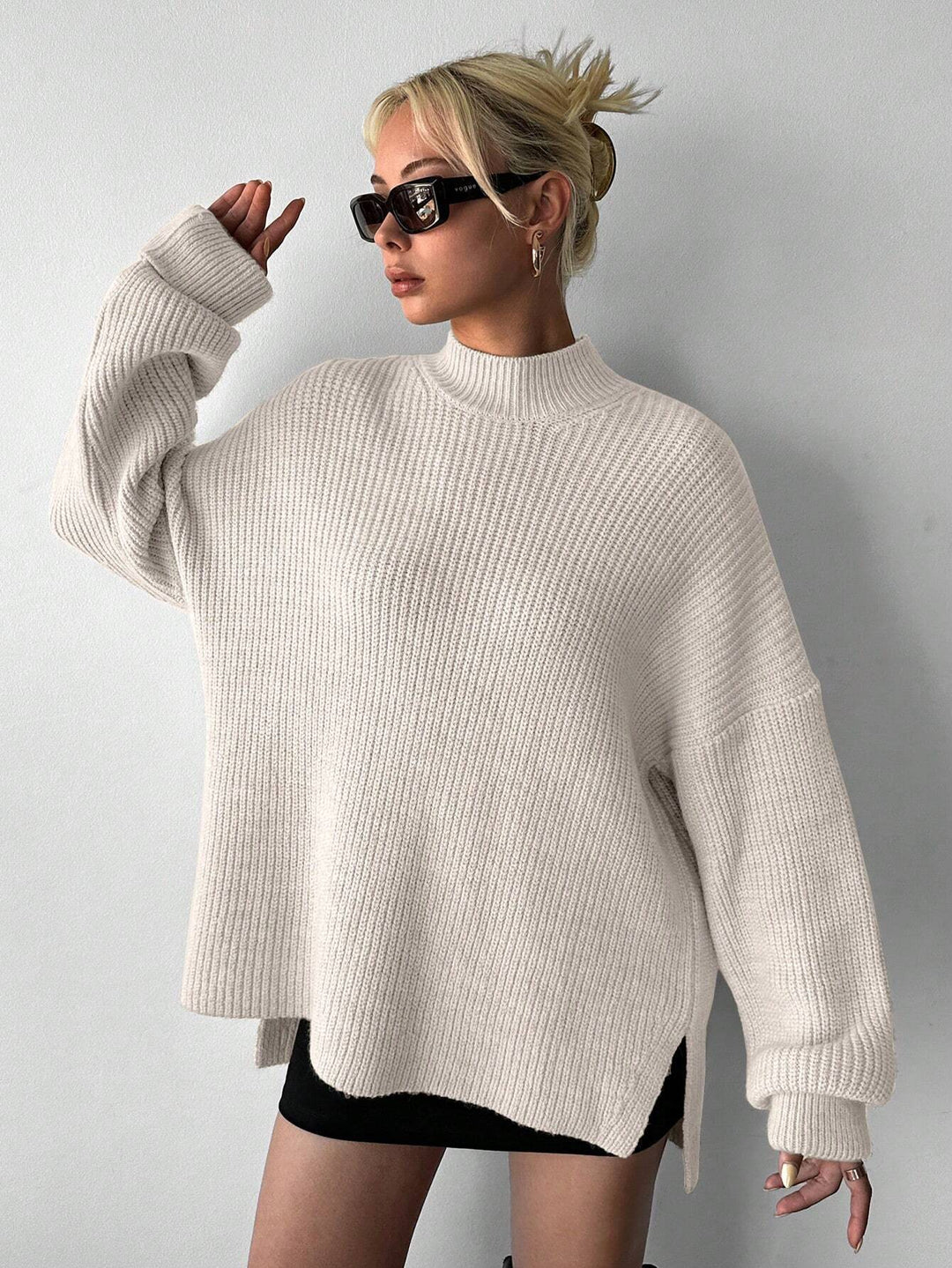 Pulover SHEIN, crem