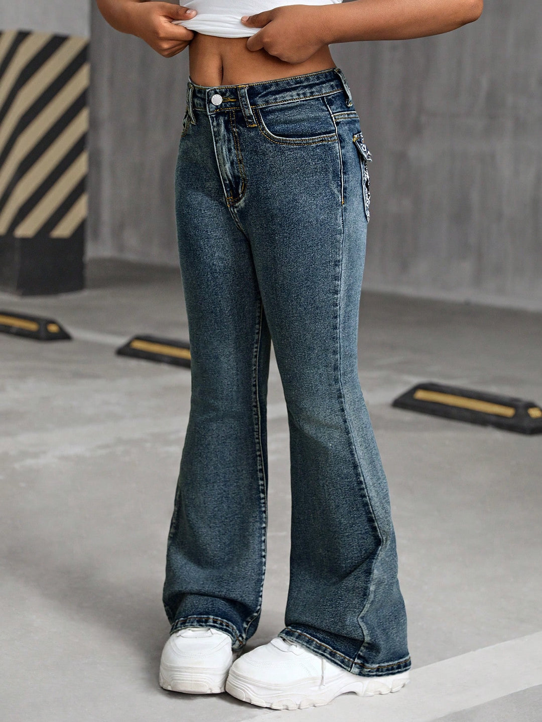 Jeans SHEIN, albastru