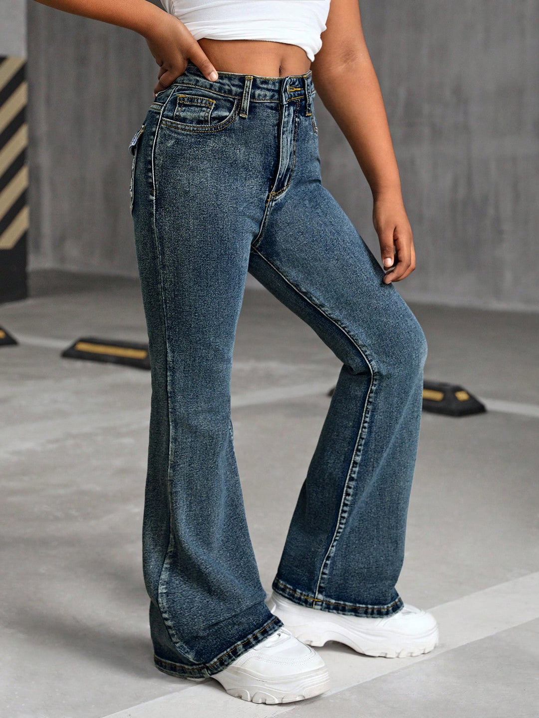 Jeans SHEIN, albastru